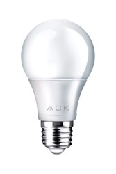 ACK 9W Led Ampul E27 A60 Beyaz (6500K) AA13-00923 - 2