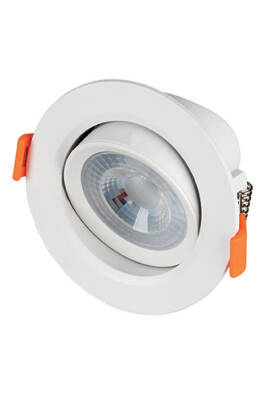 ACK AD01-00510 5W Beyaz Kasa Cob Led Spot Lamba Ilık Beyaz (4000K) - 1