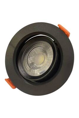 ACK AD01-00531 5W Siyah Kasa Led Spot Lamba Beyaz (6500K) - 1