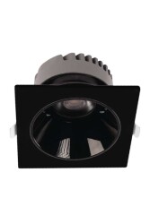 ACK AD10-01511 10W Kare Downlight Sıva Altı Led Spot Ilık Beyaz (4000K) - 1