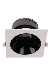 ACK AD10-02500 18W Kare Downlight Sıva Altı Led Spot Günışığı (3000K ) - 1