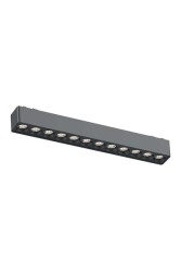 ACK AD45-02211 12W 48V Slim Series Magnetik Led Ray Armatür Ilık Beyaz (4000K) - 1