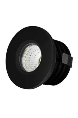 ACK AH06-00151 3 W Siyah Kasa LED Spot Armatür Yeşil - 1