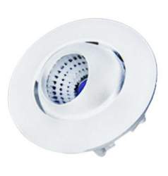 ACK AH06-00360 3W Mavi Sıva Altı LED Spot Armatür Beyaz - 1