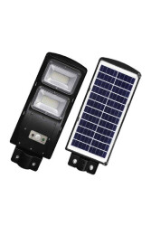 ACK AT42-06031 60W Kumandalı Solar Led Sokak Armatürü Beyaz (6500K) - 1