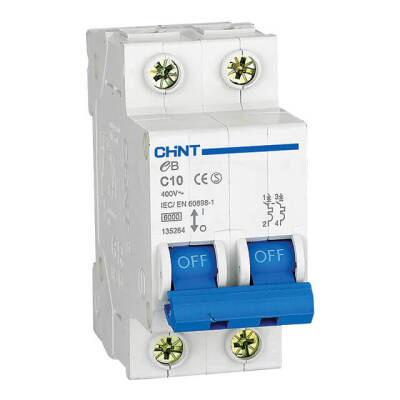 CHİNT - 186469 C tipi 2X32A 4.5kA Otomatik Sigorta - 2