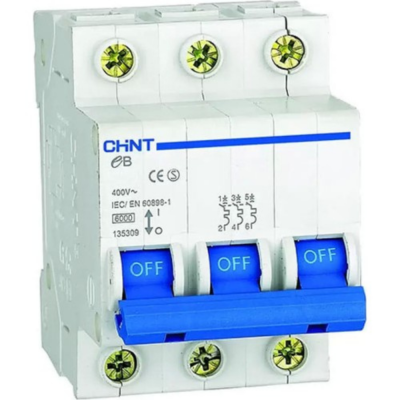 CHİNT - 186503 C tipi 3X20A 4.5kA Otomatik Sigorta - 2