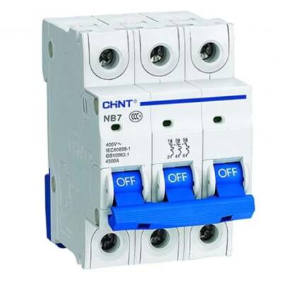 CHINT - 192257 C 3X16A 6kA NB7 Otomatik Sigorta - 2