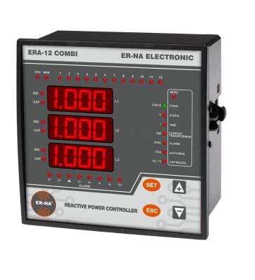 Erna Reaktif Güç Kontrol Rölesi ERA-12 COMBİ - 2