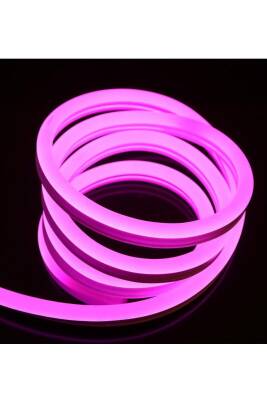 Noas 220V Neon Led (8x16mm) Pembe (50 metre) - 1