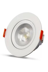 Noas 5W Cob Led Spot Ilgaz Beyaz Kasa (Günışığı) (3200K) - 2