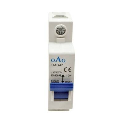 OAG C 1X10A 3kA Otomatik Sigorta OAG47-1P10 - 2