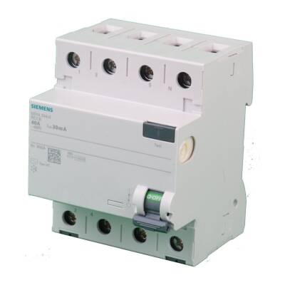 Siemens 4x25A 300mA Kaçak Akım Koruma Rölesi 5SV5642-6 - 2