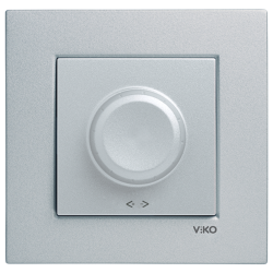 Viko Novella Rotatif Dimmer Saten (Çerçevesiz) 92605120 - 1