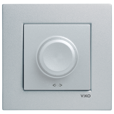 Viko Novella Rotatif Dimmer Saten (Çerçevesiz) 92605120 - 2